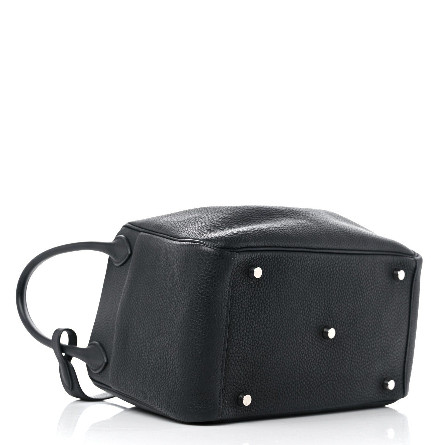 Hermes Taurillon Clemence Lindy 30 Black 4 of 11