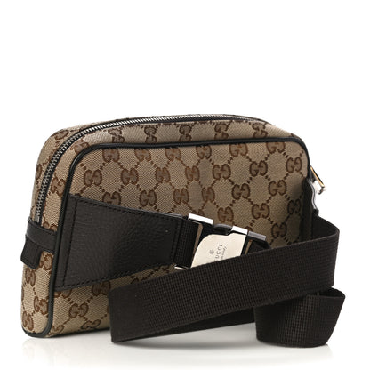 Gucci Monogram Belt Bag Dark Brown 3 of 11