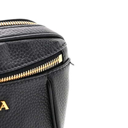 Prada Vitello Daino Belt Bag Black 11 of 12
