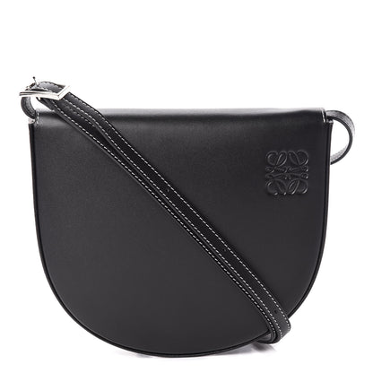 Loewe Smooth Calfskin Mini Heel Shoulder Bag Black 1 of 10