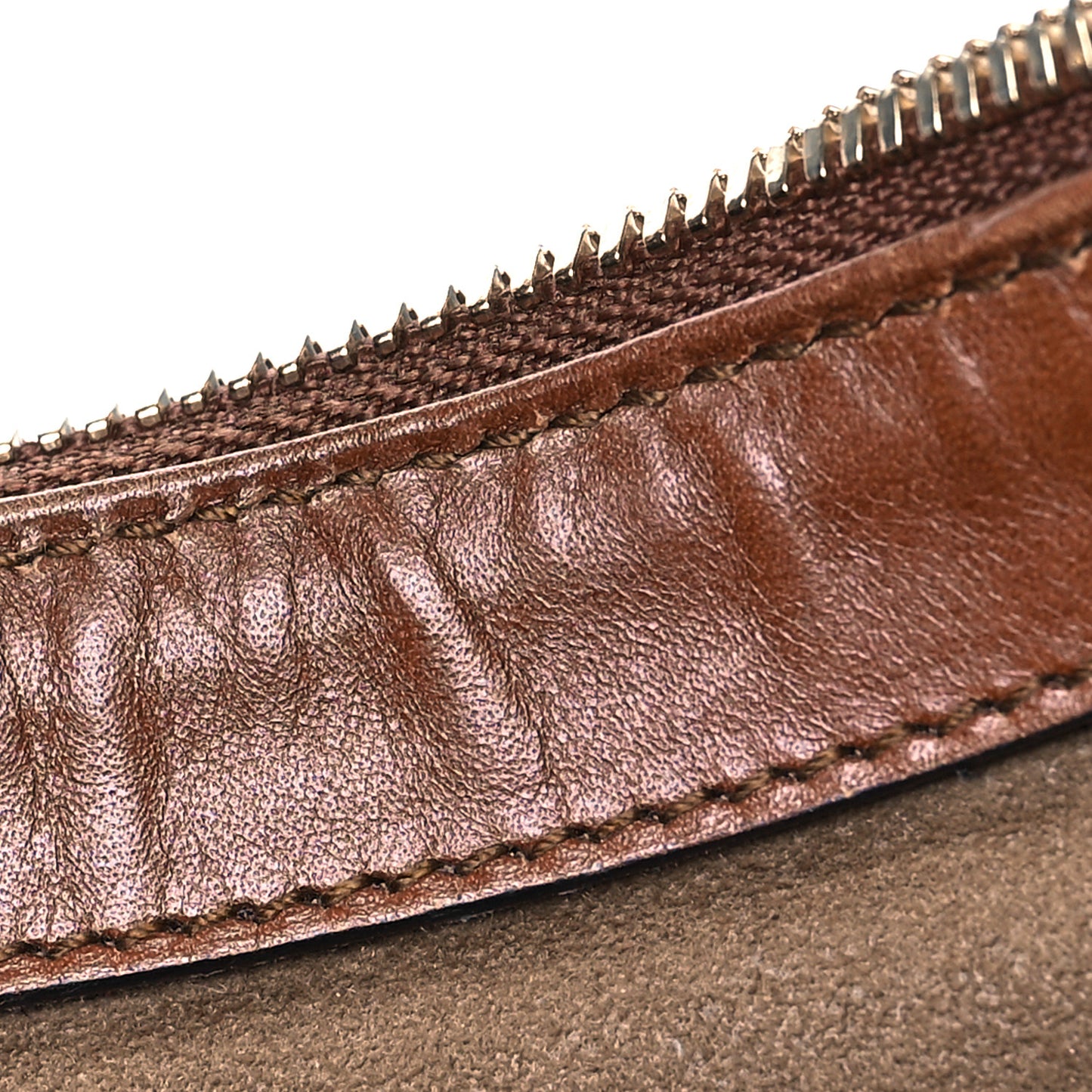 GG Supreme Monogram Linea A Hobo Brown