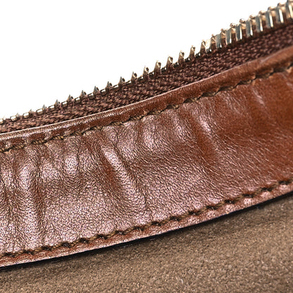 Gucci GG Supreme Monogram Linea A Hobo Brown 11 of 13