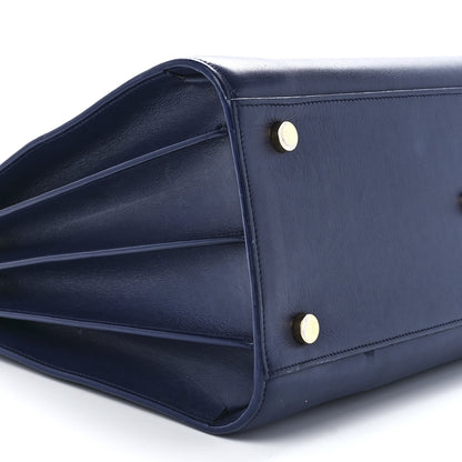 Saint Laurent Calfskin Small Sac De Jour Marine 12 of 13