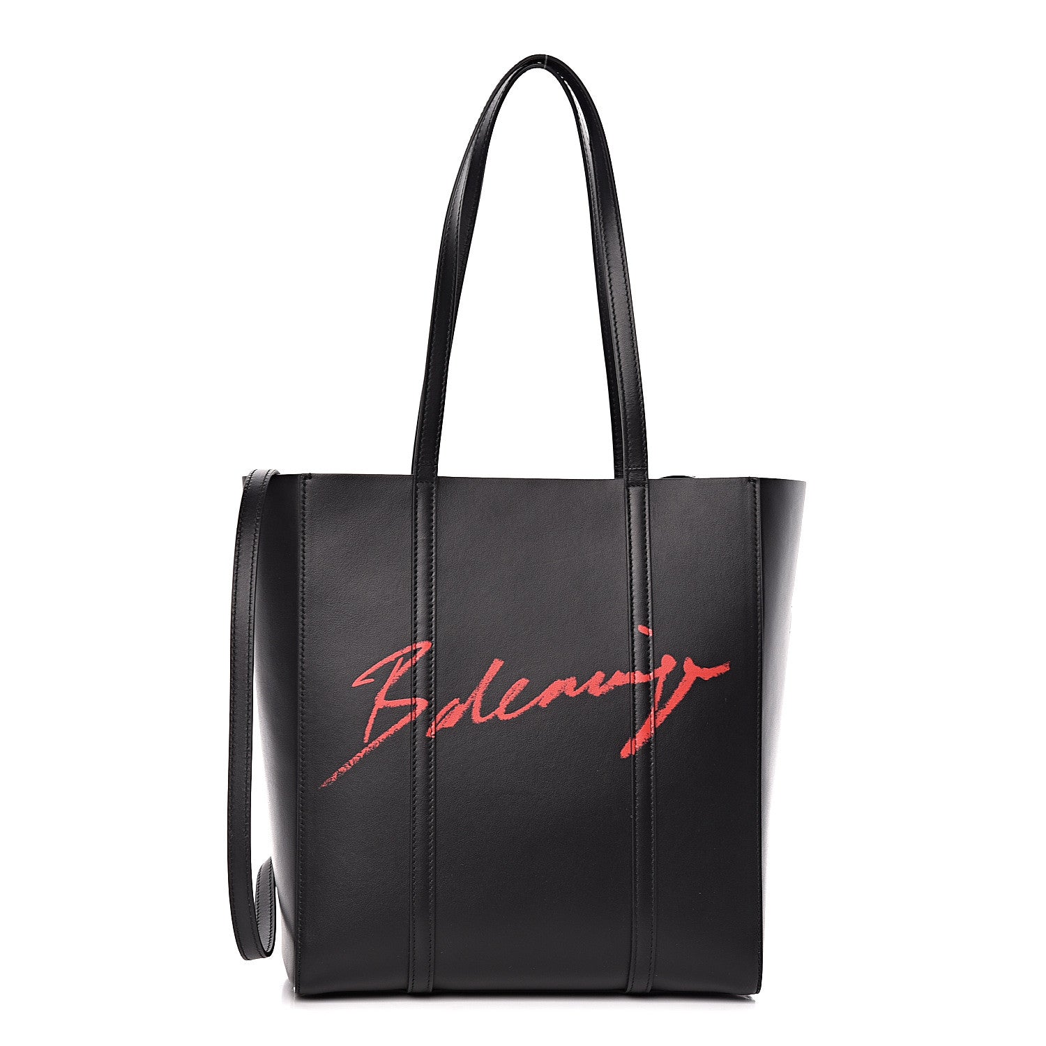 Balenciaga Supple Calfskin Signature Logo XS Everyday Tote Black 1 of 9