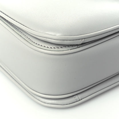 Celine Shiny Calfskin Medium C Bag Light Grey 9 of 10
