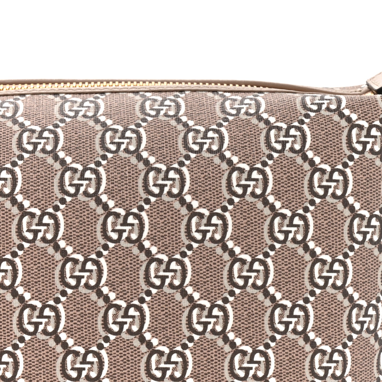 GG Shadow Monogram Super Mini Ophidia Shoulder Bag Taupe