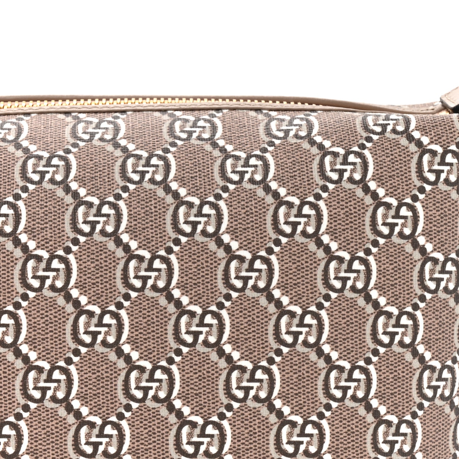 Gucci GG Shadow Monogram Super Mini Ophidia Shoulder Bag Taupe 8 of 10