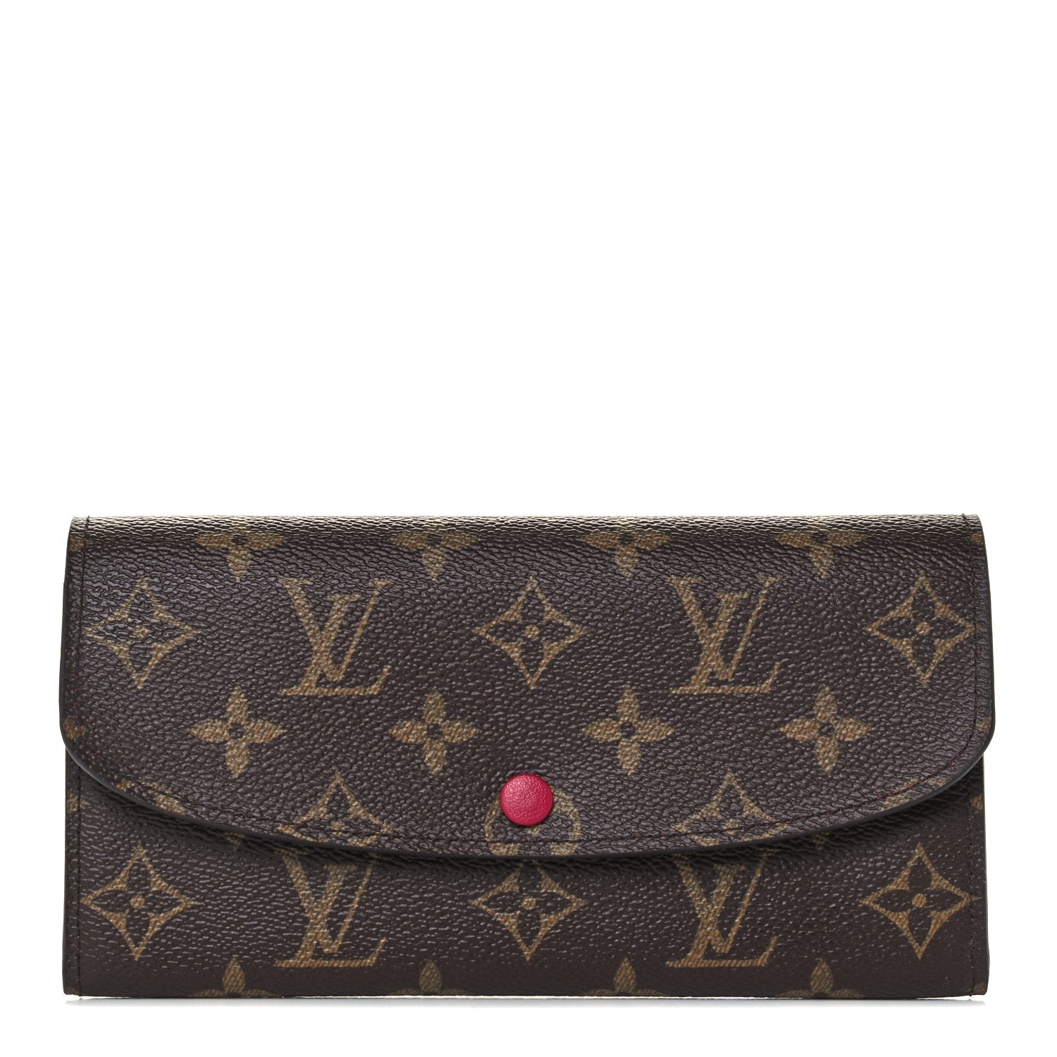 Louis Vuitton Monogram Emilie Wallet Fuchsia 1 of 11