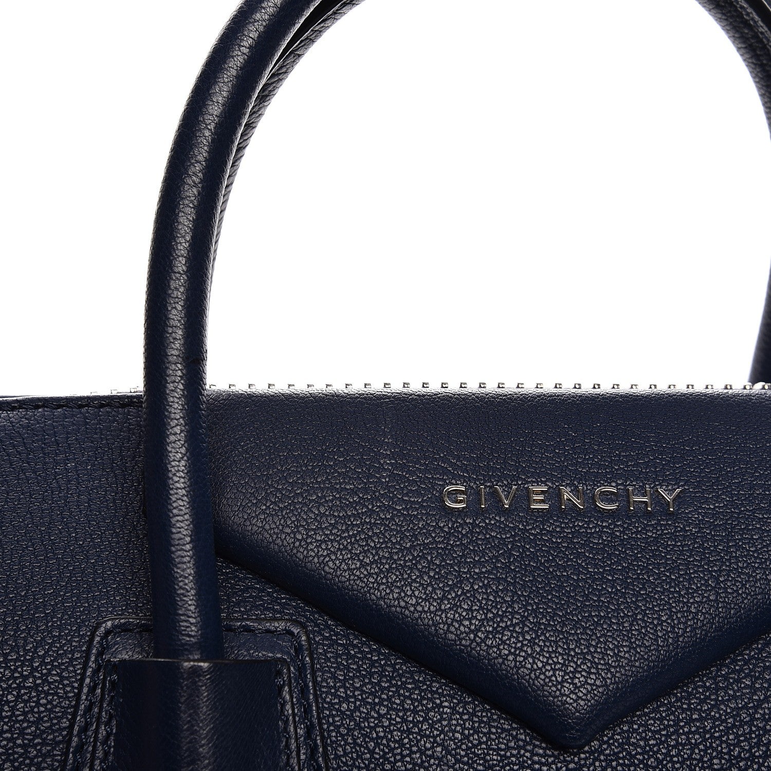 Givenchy Sugar Goatskin Medium Antigona Deep Blue 8 of 10