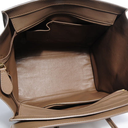 Celine Smooth Calfskin Mini Luggage Camel 5 of 9