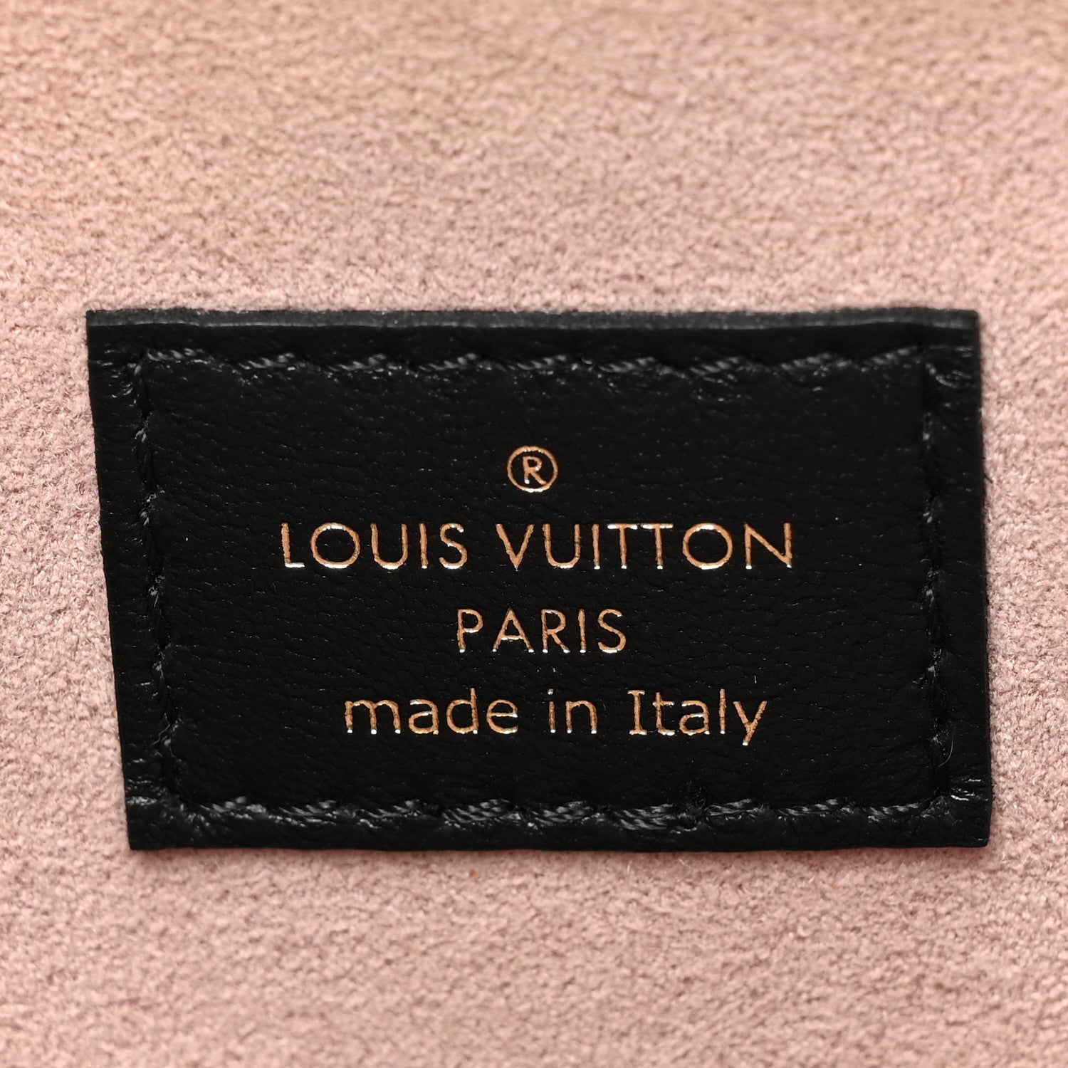 Louis Vuitton Lambskin Embossed Monogram Coussin PM Black 8 of 15