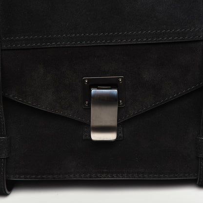 Proenza Schouler Suede Medium PS1 Satchel Black 17 of 18