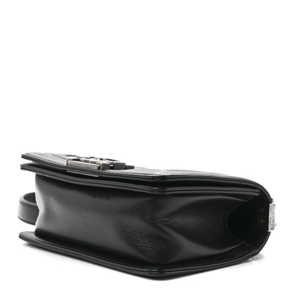 Chanel Caviar Quilted Small Boy Flap Black 9 of 11