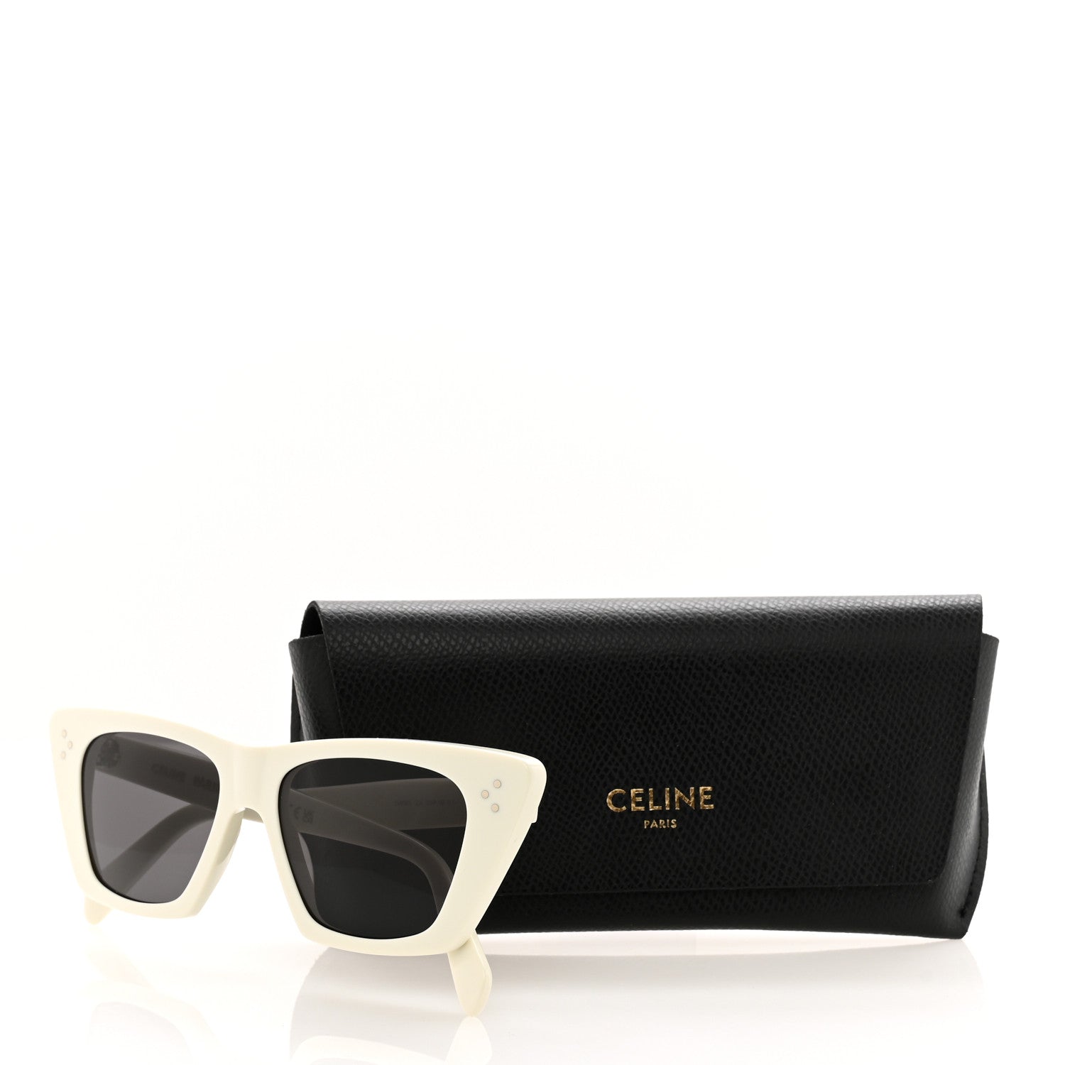 Celine Acetate Cat Eye Sunglasses CL40187I White 7 of 7
