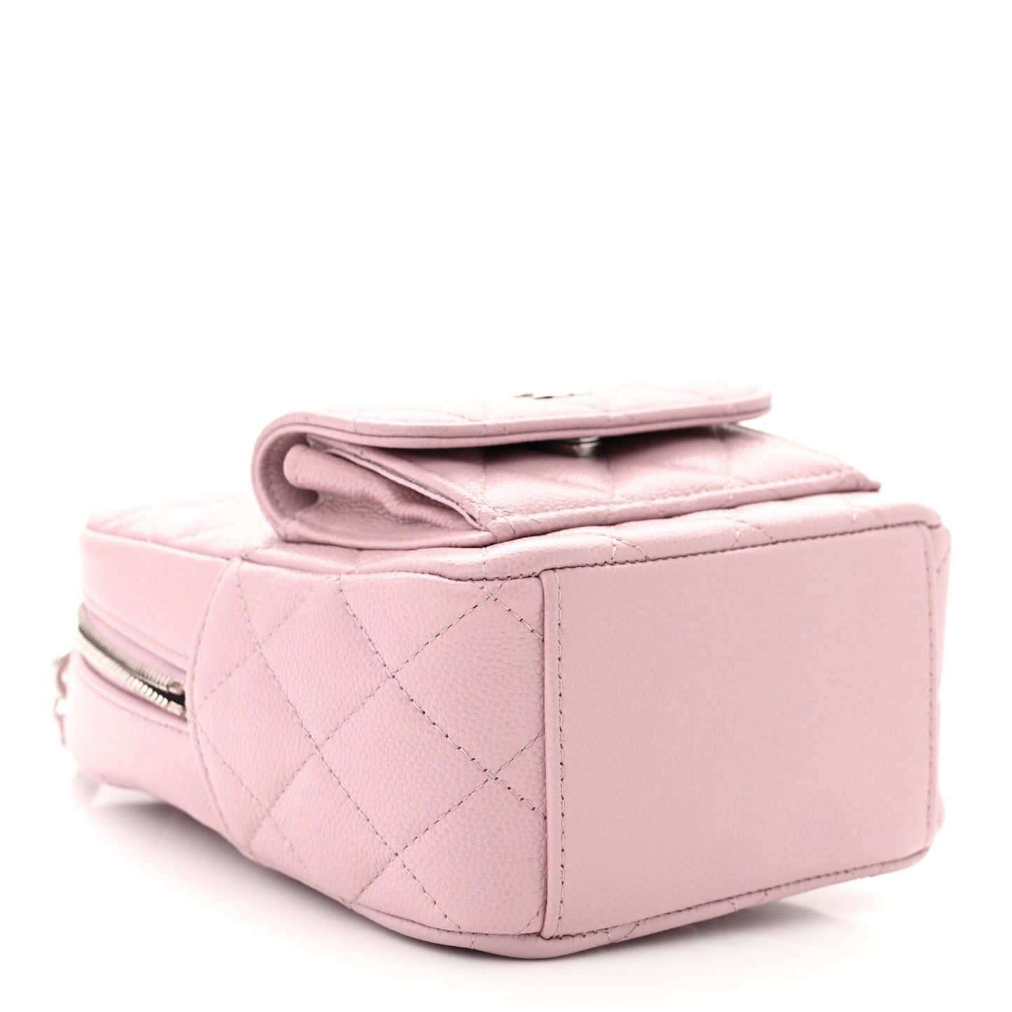 Caviar Quilted CC Mini Classic Backpack Light Pink