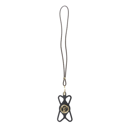 Louis Vuitton Monogram Silicone Louise Phone Holder Black 1 of 5