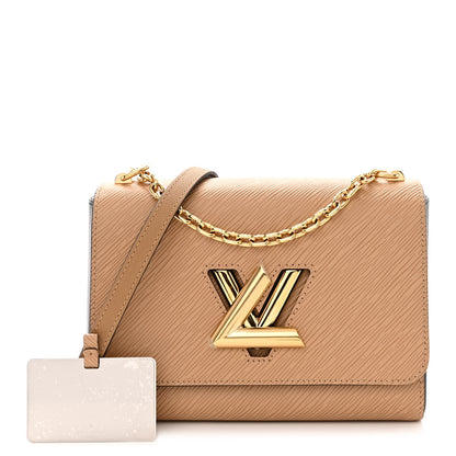 Louis Vuitton Epi Twist Shoulder Bag MM Camel 1 of 11