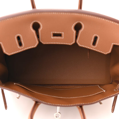 Hermes Togo Birkin 25 Gold 5 of 11
