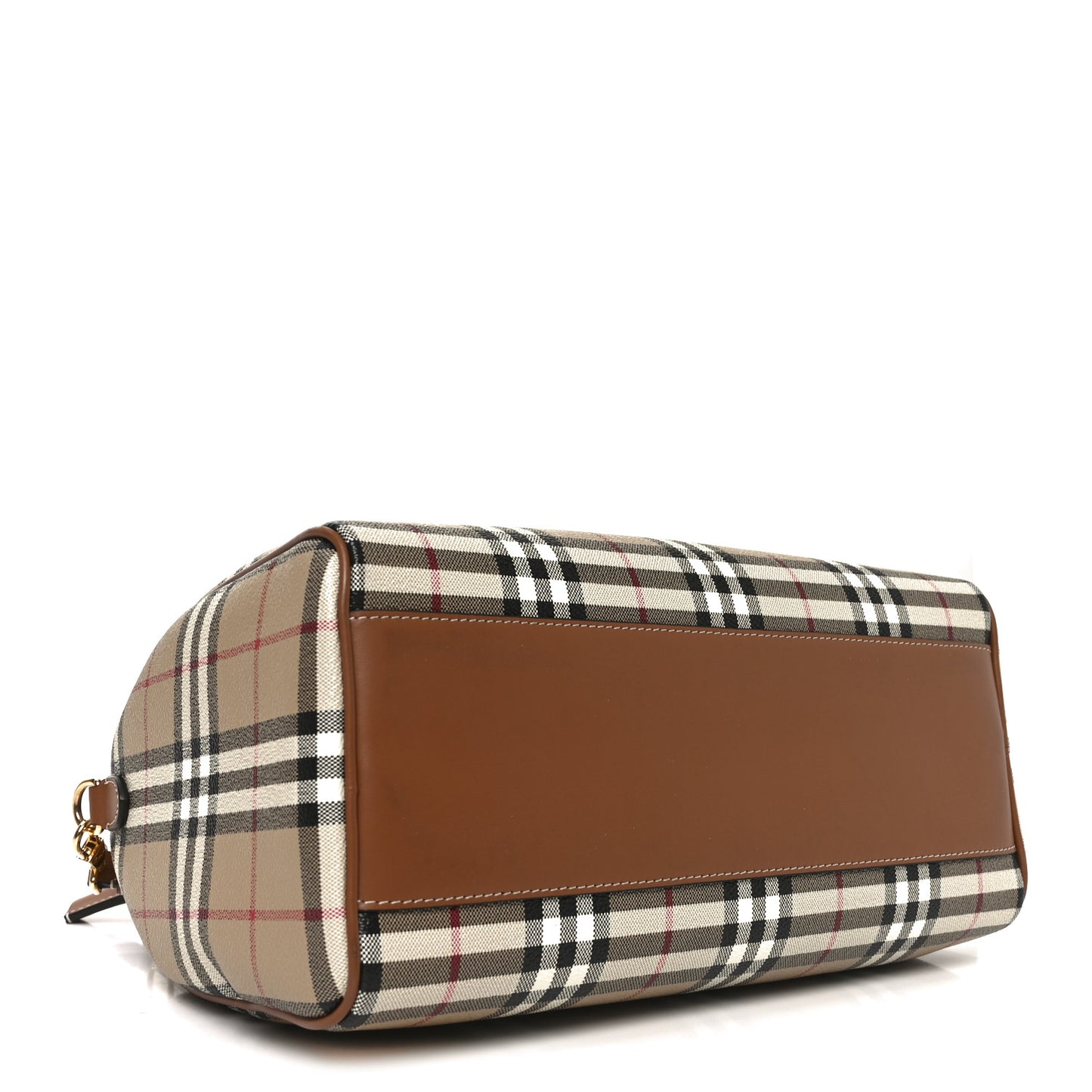 Horseferry Check Medium Bowling Bag Tan
