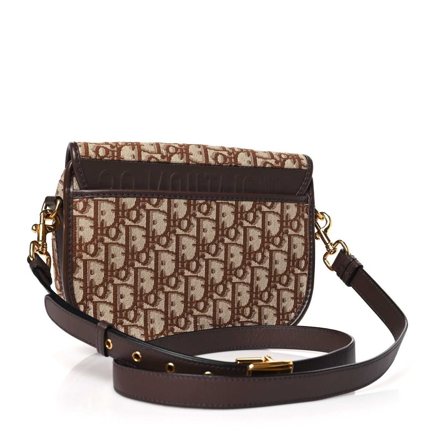 Christian Dior Oblique Medium Bobby Flap Brown 3 of 8