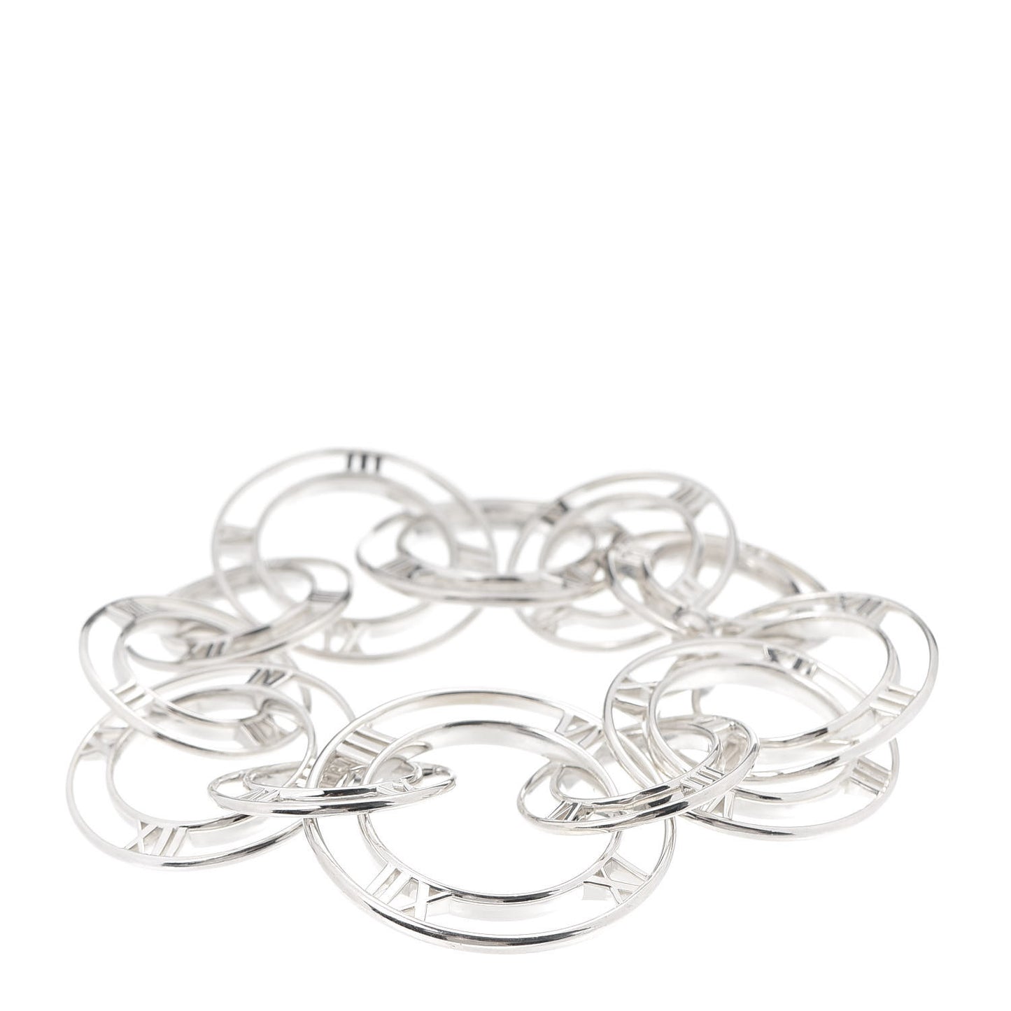 Sterling Silver Atlas Link Bracelet