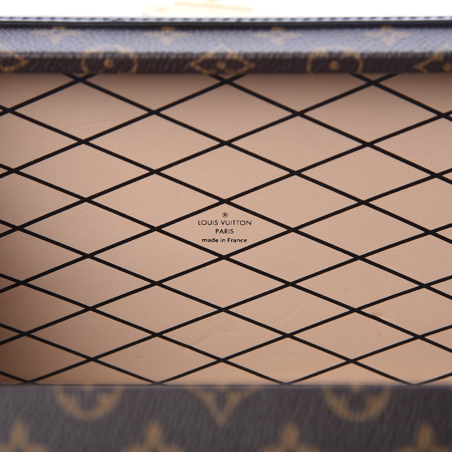 Monogram Petite Malle Black