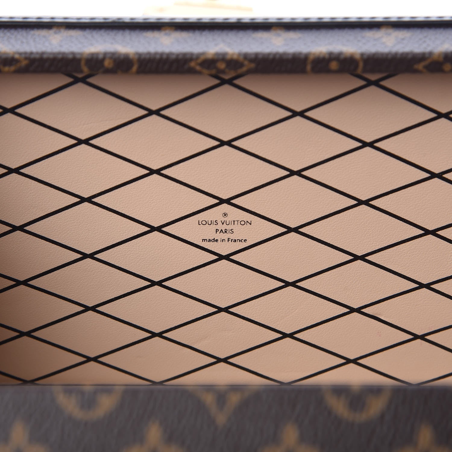 Louis Vuitton Monogram Petite Malle Black 6 of 9