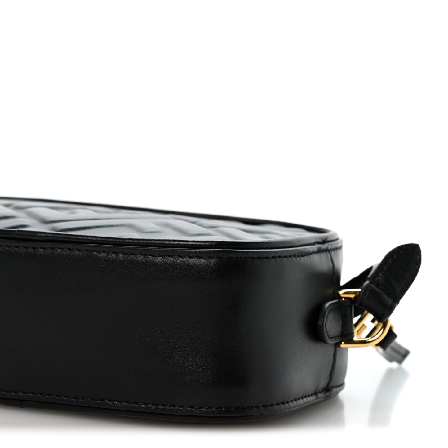 Vitello Epoque FF Embossed Camera Case Black