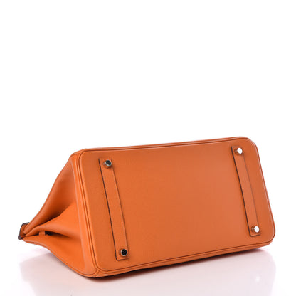 Hermes Epsom Birkin 35 Orange 4 of 17