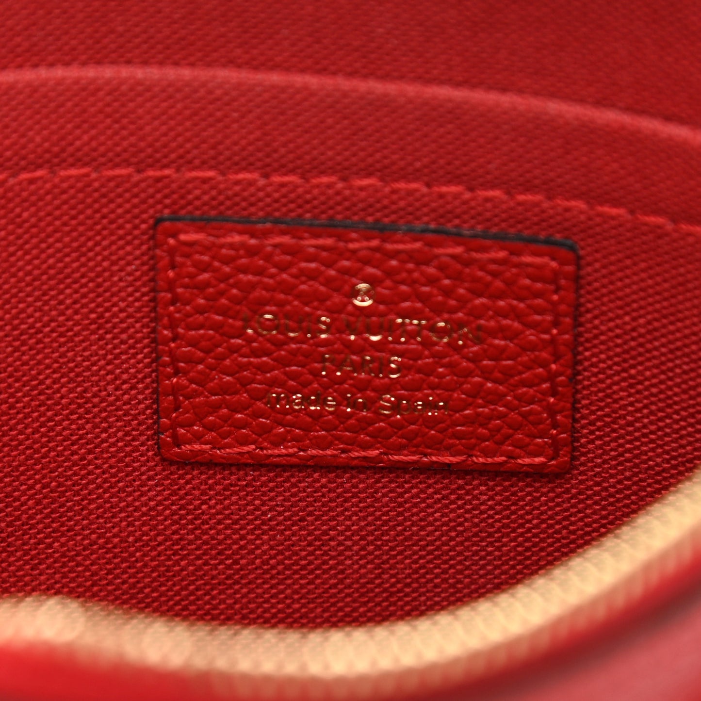 Monogram Pallas Clutch Cherry