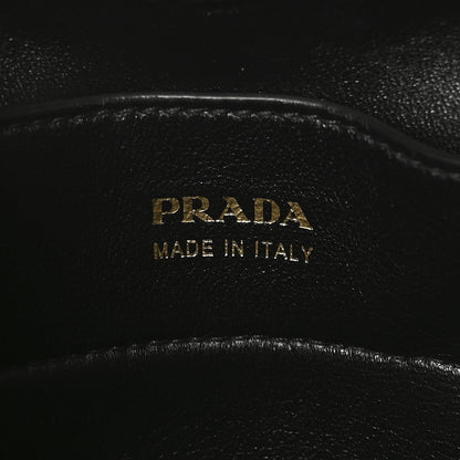 Prada Saffiano Cuir Medium Double Bag Fuoco Black 6 of 9