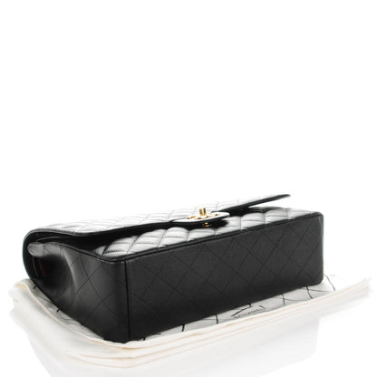 Chanel Caviar Quilted Maxi Double Flap Black 4 of 8