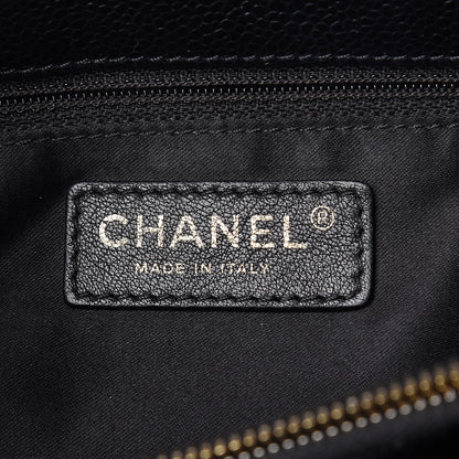 Chanel Caviar Quilted Grand Shopping Tote GST Black 6 of 9