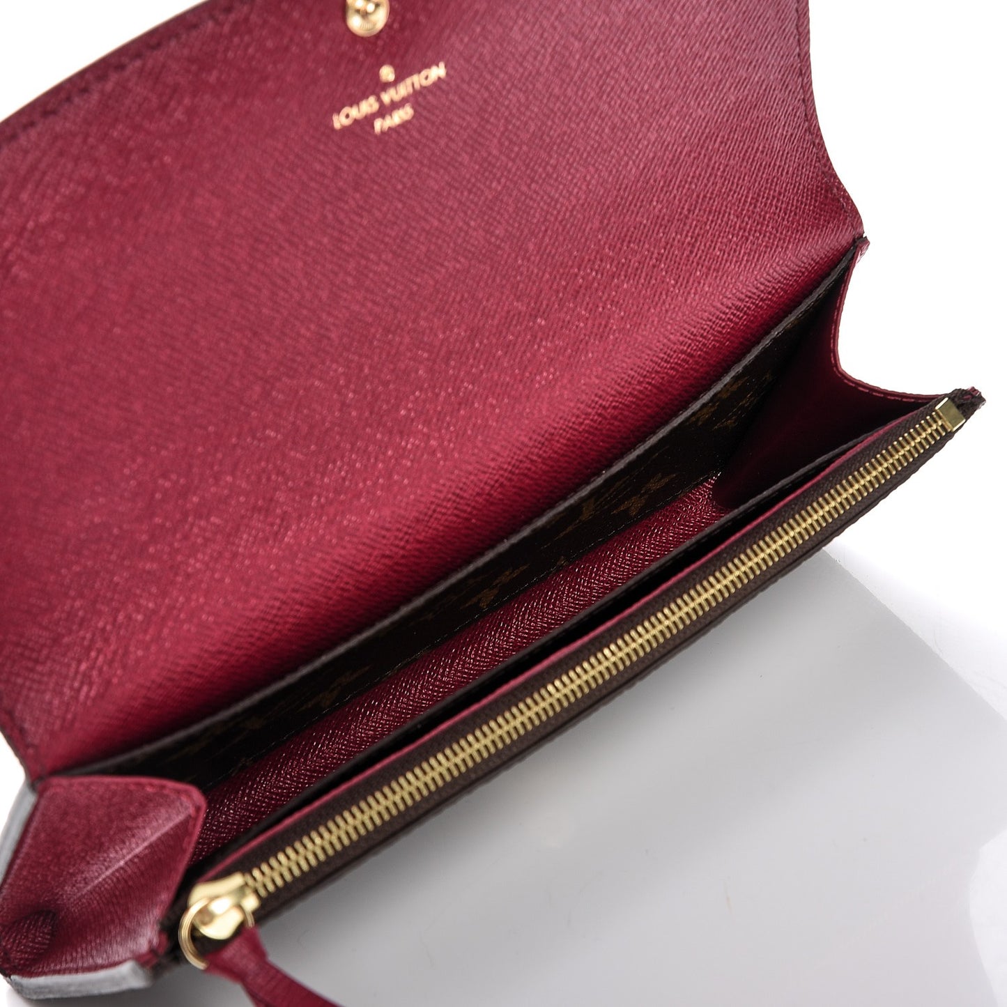 Monogram Emilie Wallet Fuchsia