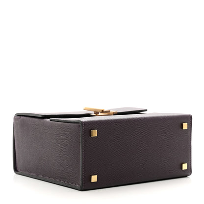Hermes Epsom Cinhetic Boxy Top Handle Bag Raisin 4 of 10