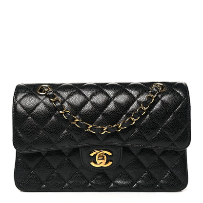 Chanel Caviar Quilted Small Double Flap Black 1 of 10