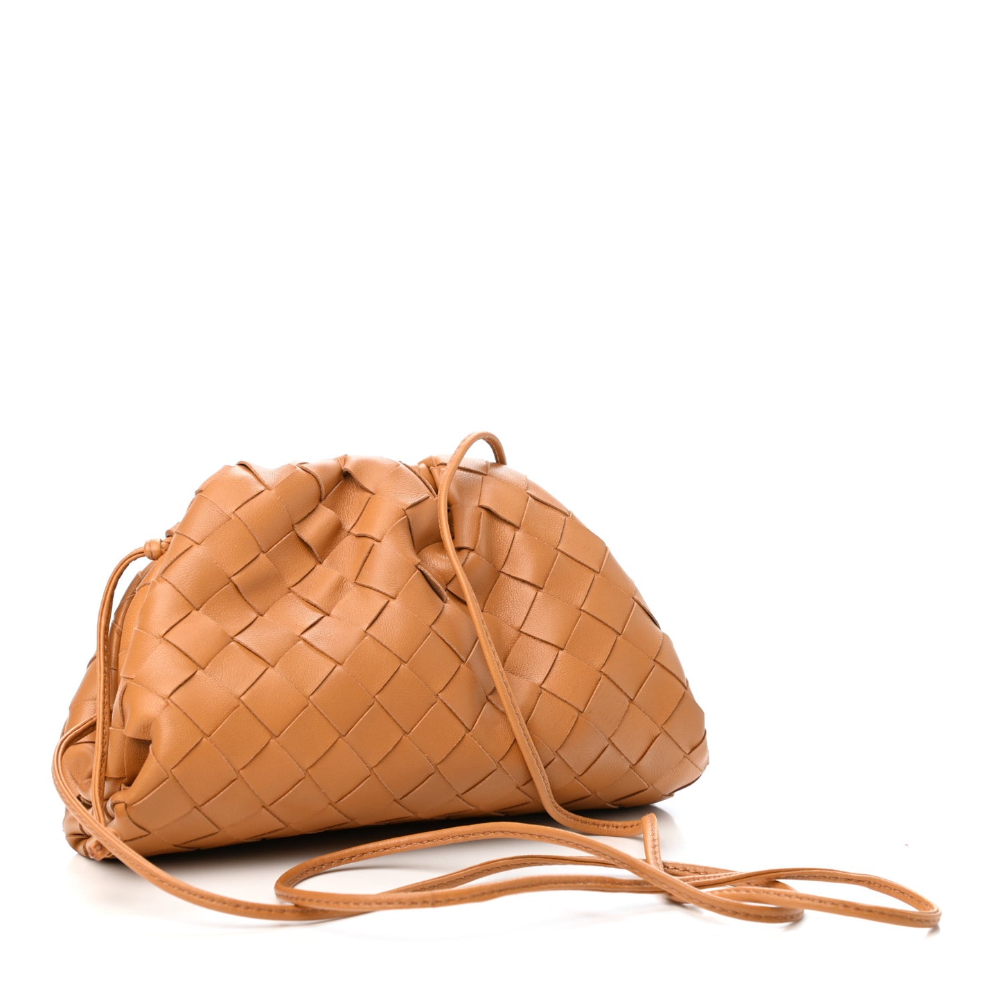 Nappa Intrecciato The Mini Pouch Carmel