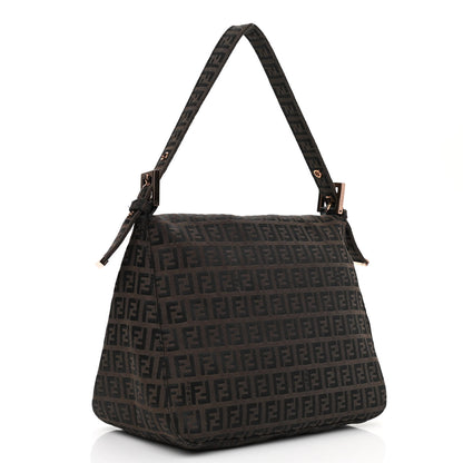 Fendi Zucchino Mama Baguette Brown 3 of 10
