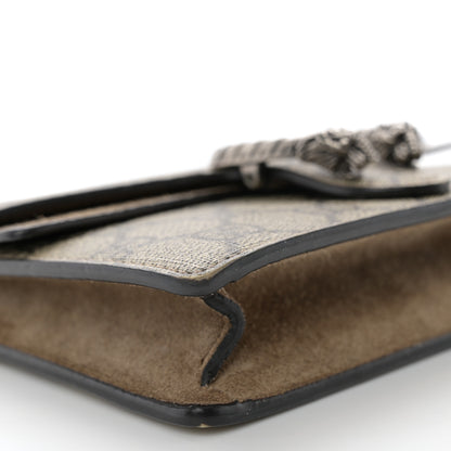 Gucci GG Supreme Monogram Super Mini Dionysus Shoulder Bag Taupe 8 of 12