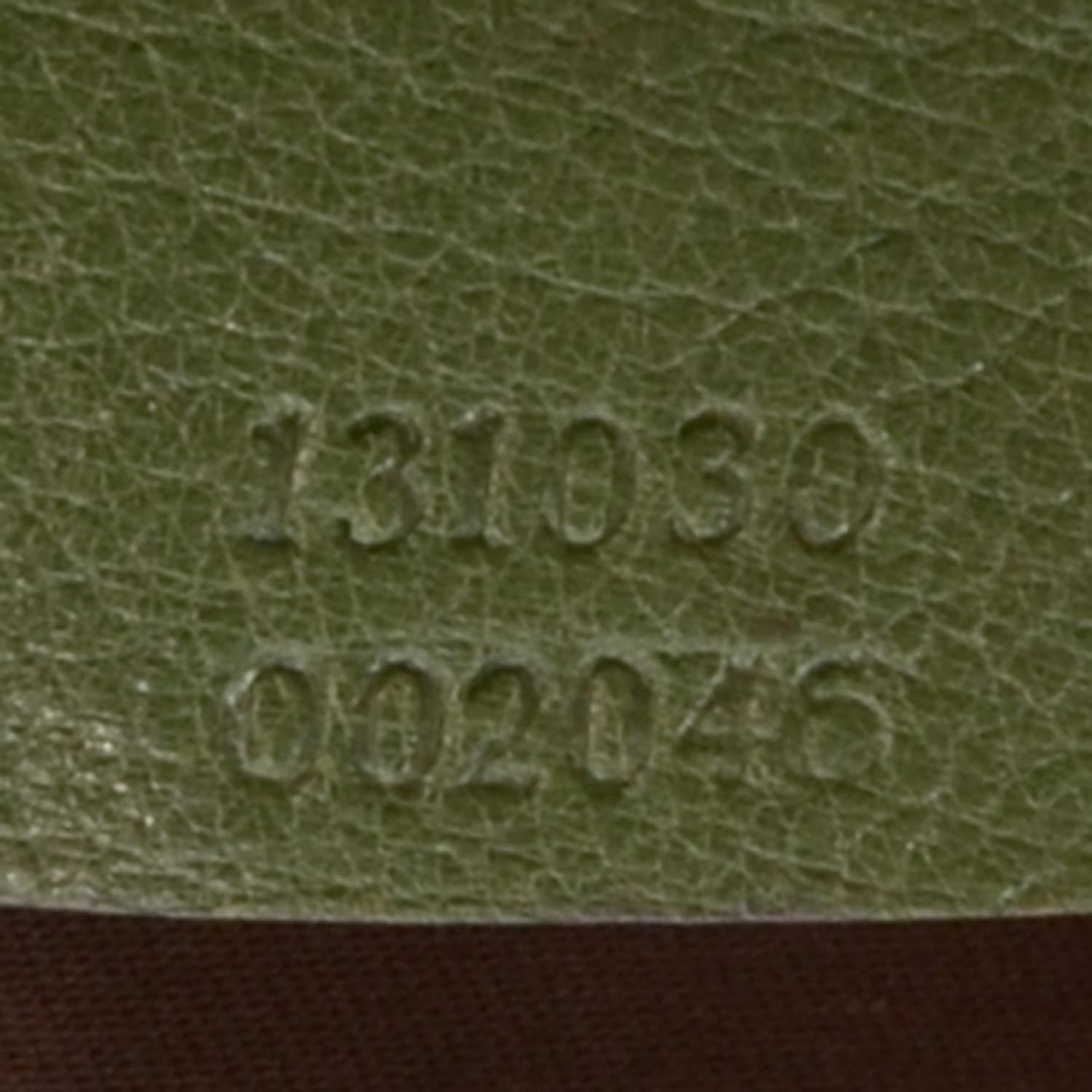 Gucci Calfskin Blondie Bowler Green 6 of 7