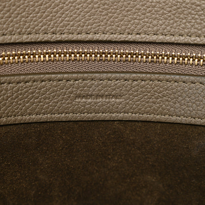 Celine Soft Grained Calfskin Small Belt Cabas Phantom Taupe 6 of 11