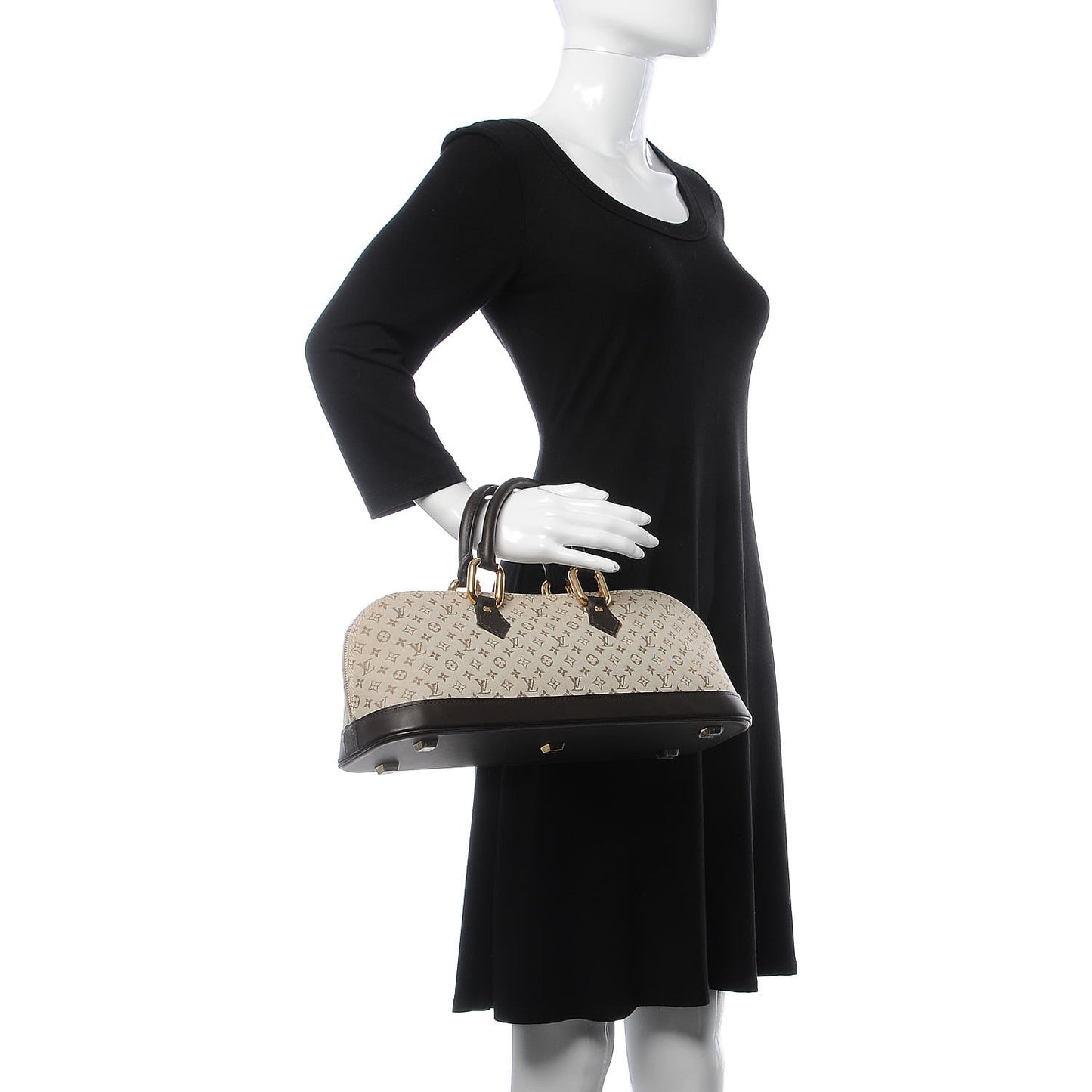Mini Monogram Alma Long Kaki