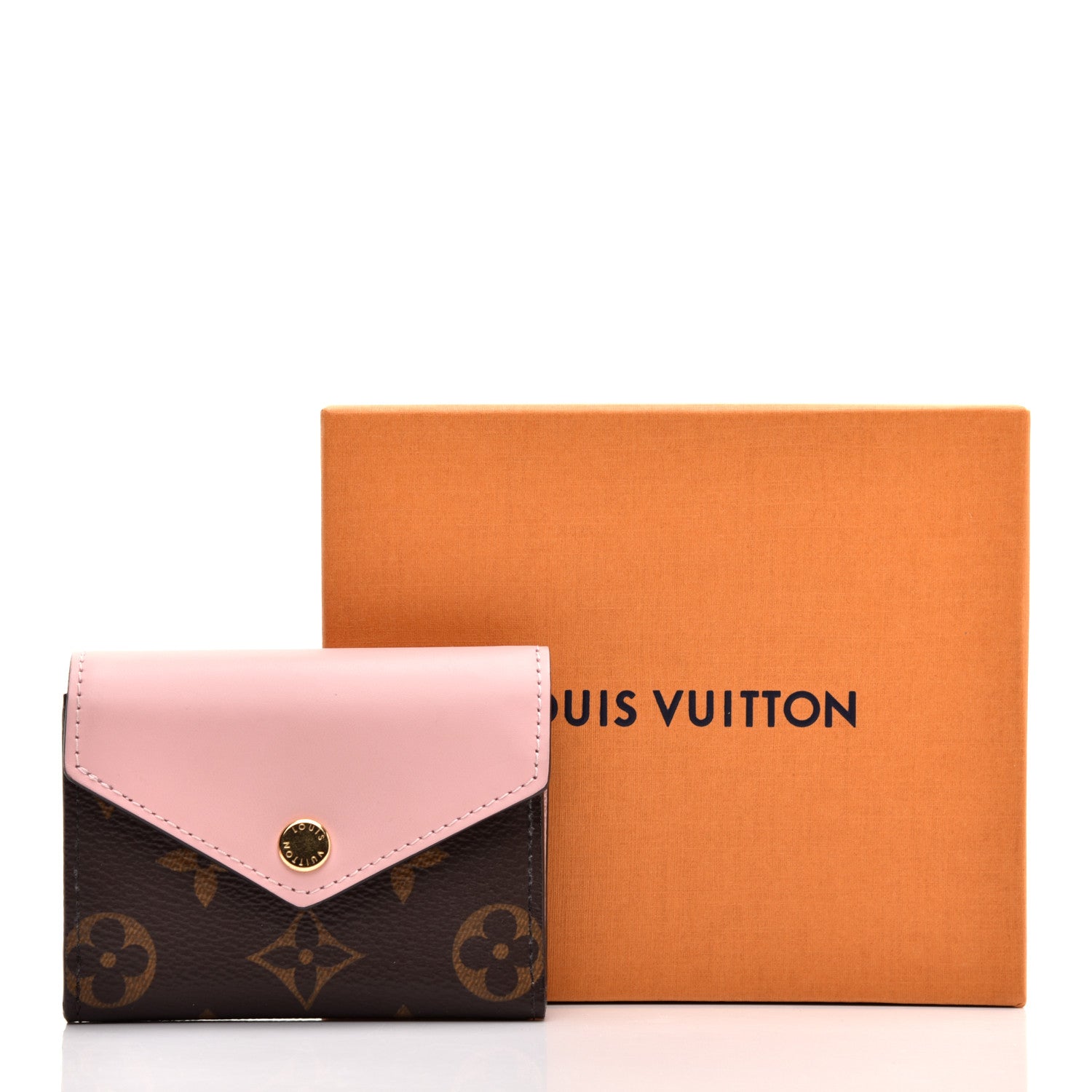 Louis Vuitton Monogram Zoe Wallet Rose Ballerine 8 of 8