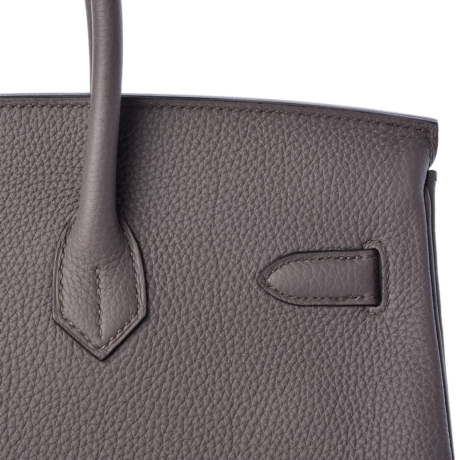 Hermes Togo Birkin 35 Etain 8 of 32