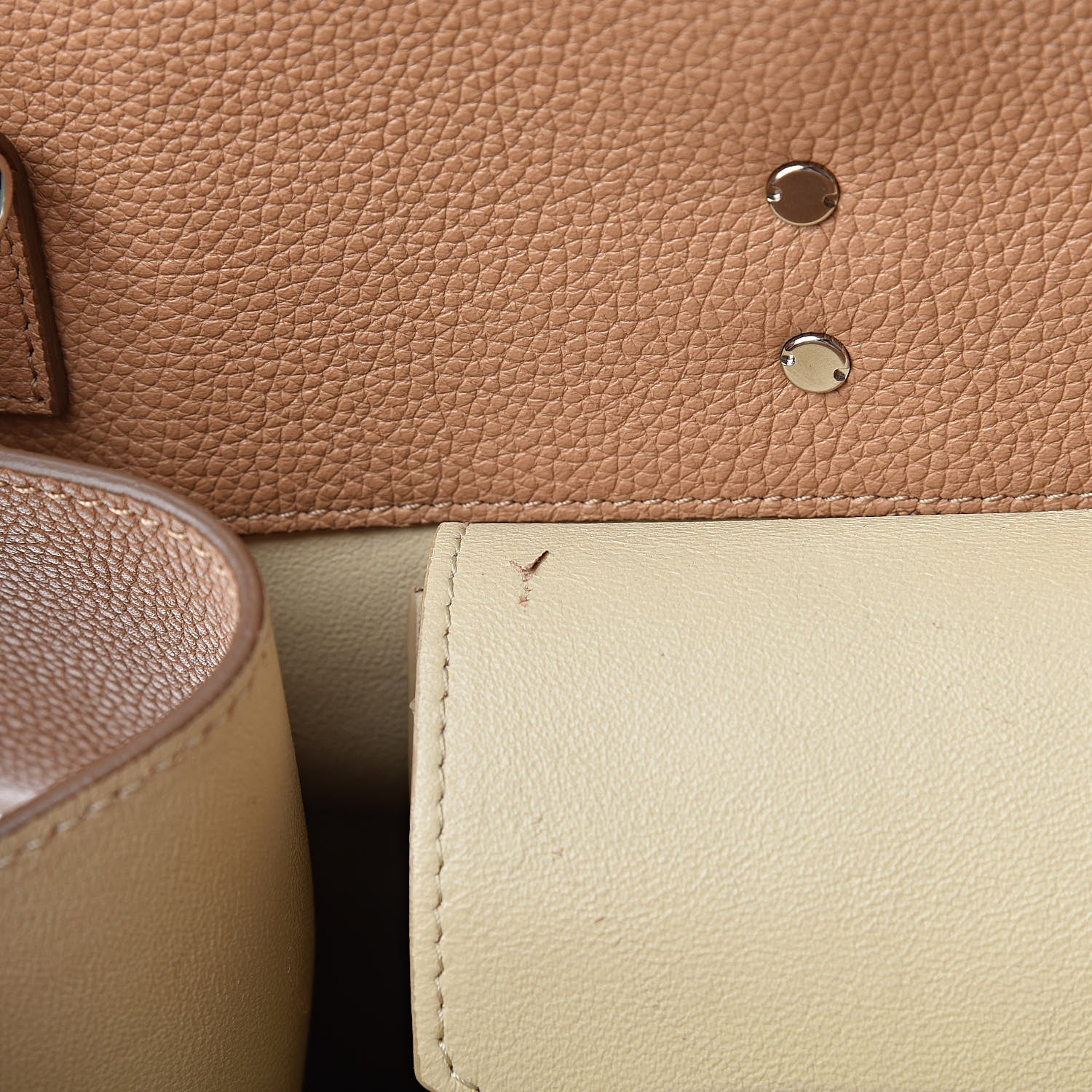 Givenchy Grained Calfskin Medium Horizon Satchel Beige 13 of 15
