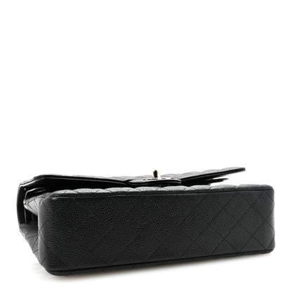 Chanel Caviar Quilted Medium Double Flap Black 4 of 11