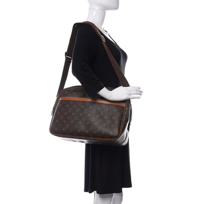 Louis Vuitton Monogram Reporter GM 2 of 17