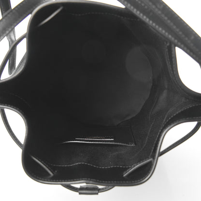 Saint Laurent Smooth Calfskin Medium Talitha Bucket Bag Black 5 of 8