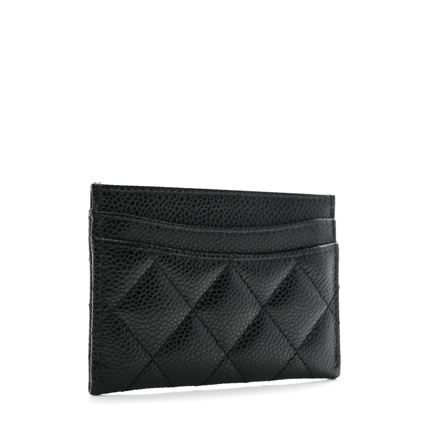 Chanel Caviar Quilted Card Holder Black 3 of 8