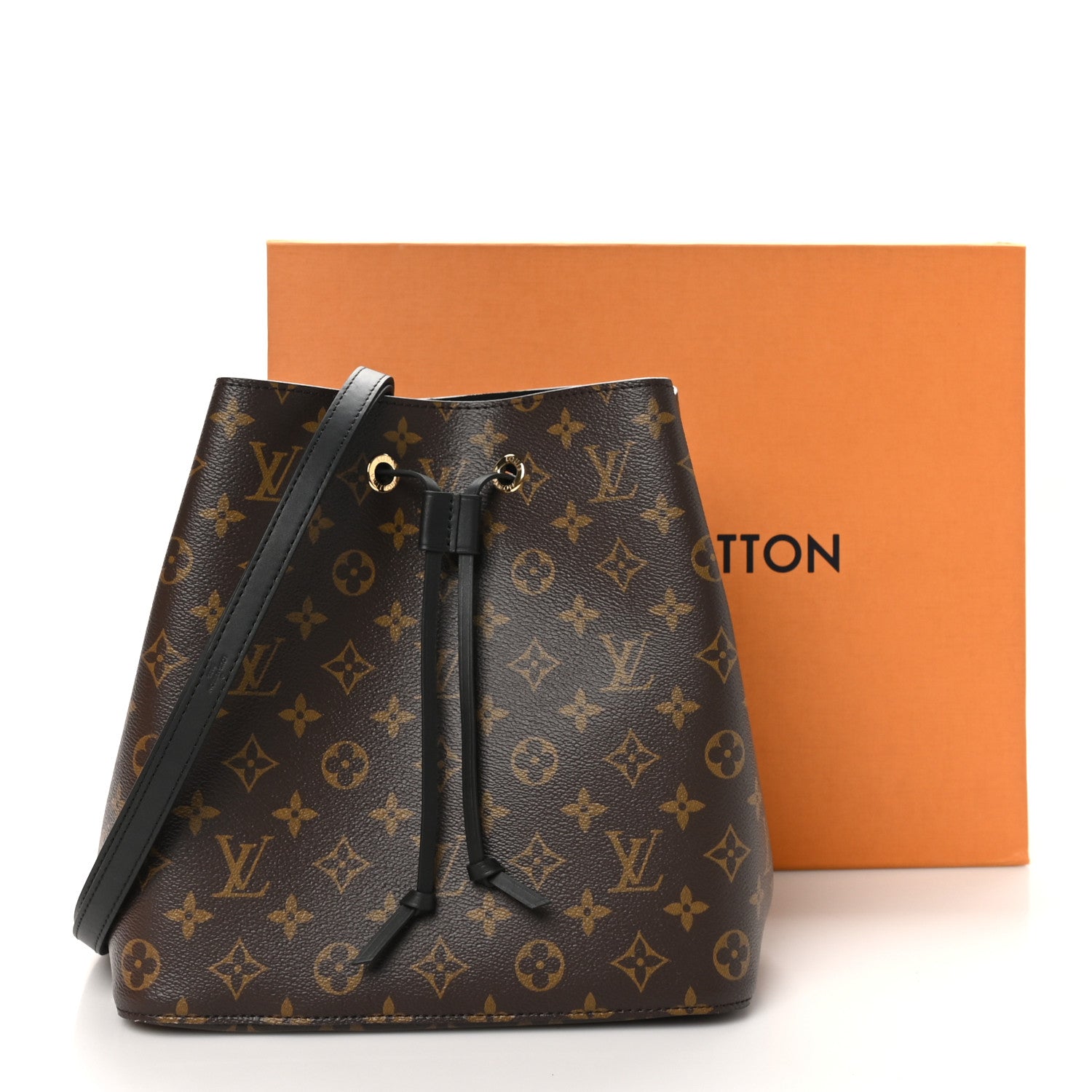 Louis Vuitton Monogram Neonoe MM Black 10 of 10